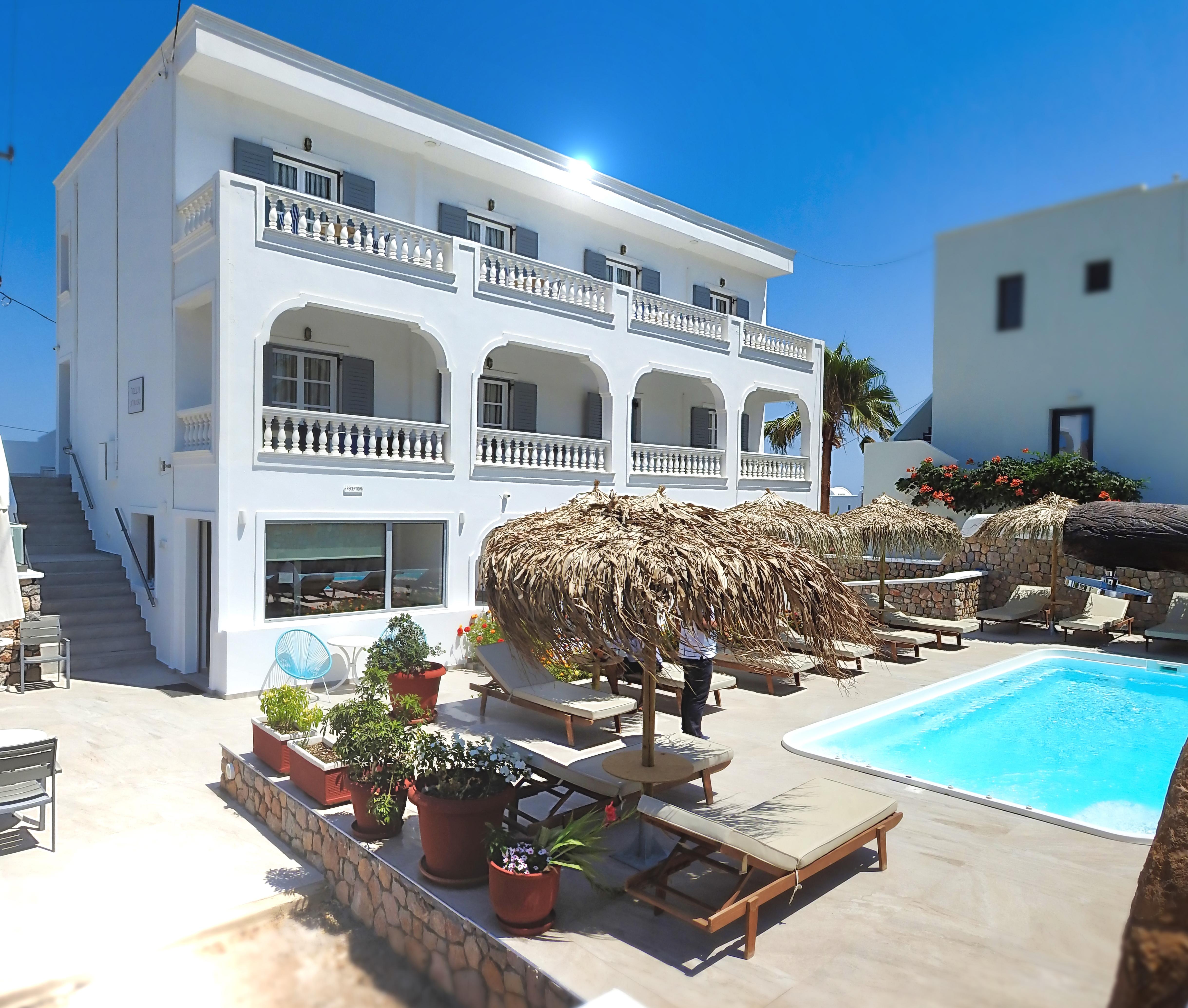 Avraki Hotel Kamari  Exterior photo