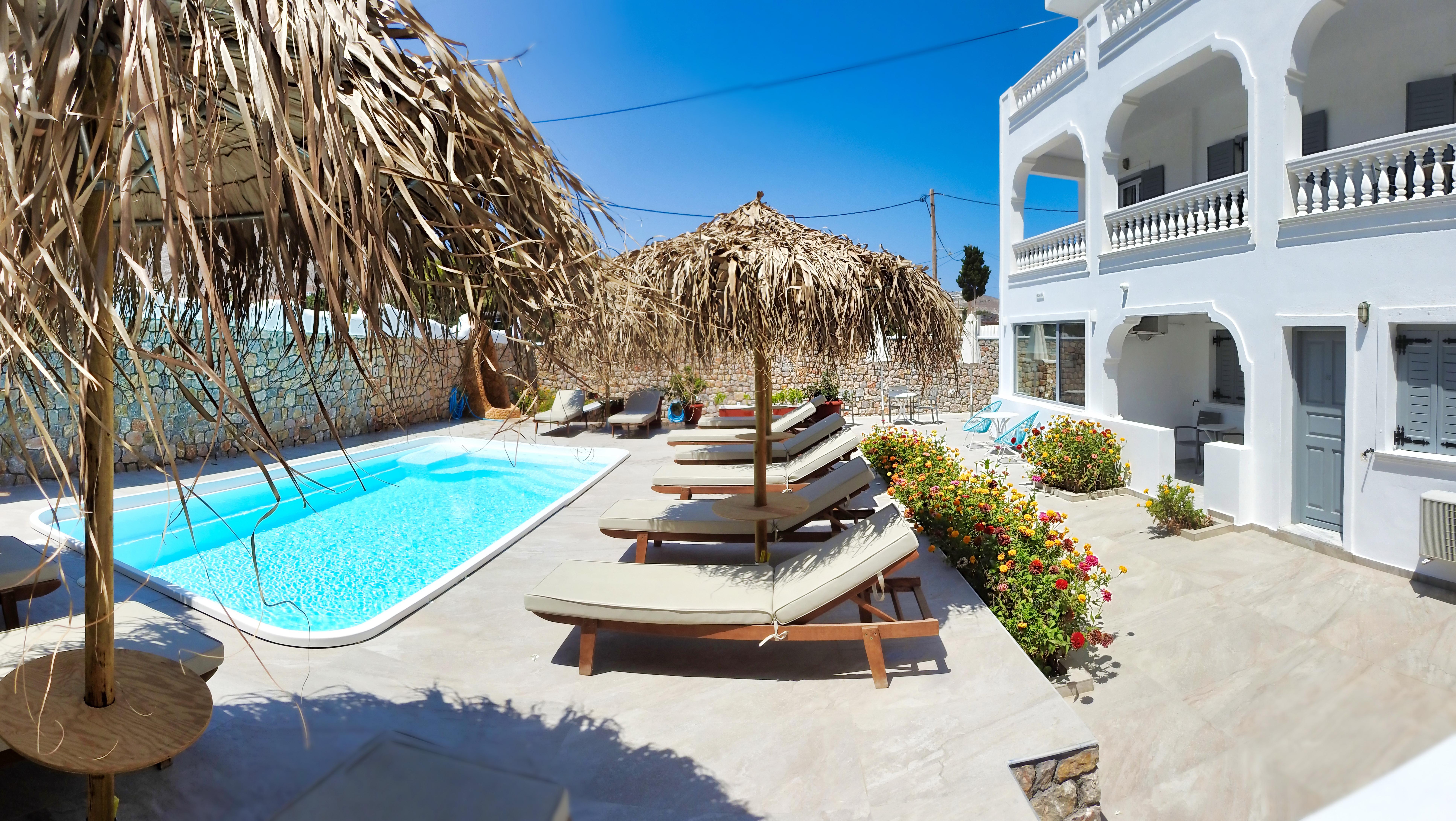 Avraki Hotel Kamari  Exterior photo